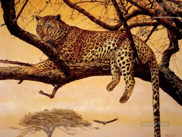 Animal Painting - leopardo 20